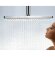 Hansgrohe верхний душ с потолочным кронштейном скрытого монтажа, Rainmaker Select, матовый хром арт. 24006400