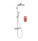 Hansgrohe душевая система с термостатом, Crometta S, глянцевый хром арт. 27268000