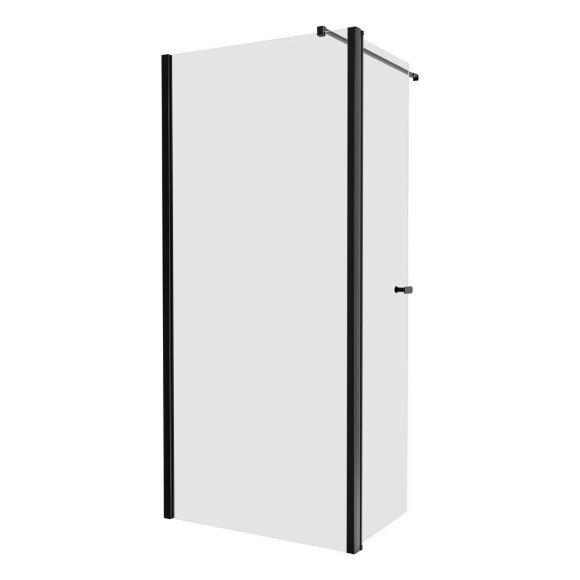 Душевое ограждение 70x195 New soleo black New Trendy черный арт. K-0778