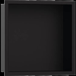 Hansgrohe настенный короб с интегрированной рамой, 30х30х10 см, XtraStoris Original, матовый черный арт. 56061670 Hansgrohe настенный короб с интегрированной рамой, 30х30х10 см, XtraStoris Original, матовый черный арт. 56061670