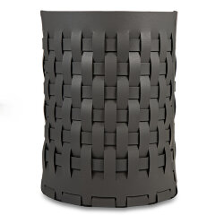 Корзинка Bottega серый, 25х25 кожа ADJ - 1525.03 Корзинка Bottega серый, 25х25 кожа ADJ - 1525.03