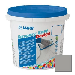 Эпоксидная затирка 3 кг, Mapei KERAPOXY EASY DESIGN, цвет: 0112 Medium Grey, арт. 104166