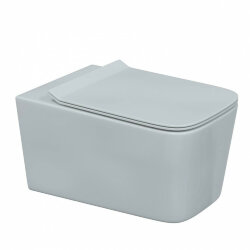 Унитаз подвесной 55 см, сиденье дюропласт slim so, микролифт, быстросьем Floe Berges арт. 082121