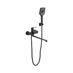 Смеситель для ванны BELZ B533-7, B22533-7 цвет: черный