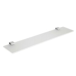 Стеклянная полка, хром Lulu Colombo Design арт. B6216