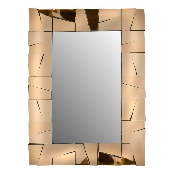 Зеркало 120х85 см Wall Art Home Decor лофт  - A046 1200 Amber