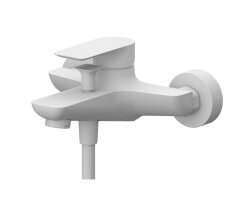Смеситель для ванны (белый матовый) Remer Infinity I05BO