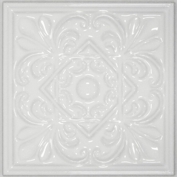 Декор 15X15 CLASSIC 1 WHITE ZINC CEVICA арт. CV62799
