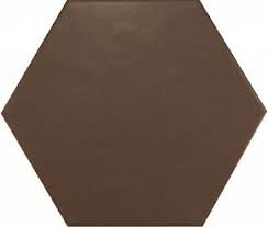 Керамогранит EQUIPE HEXATILE 20548 Marron Mate 17,5x20 см