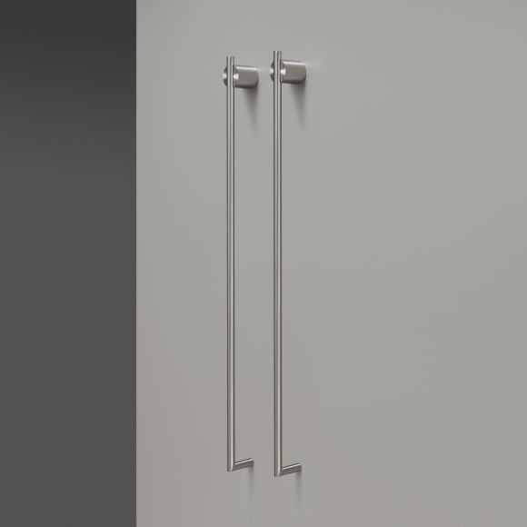 Электрический полотенцесушитель CeaDesign Equilibrio 2хL.1060 мм, цвет: хром, арт. EQB22P