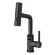 Смеситель для раковины, LED temperature display, SD3028B, Matt Black, Black&White арт. 3028B