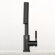 Смеситель для раковины, LED temperature display, SD3028B, Matt Black, Black&White арт. 3028B