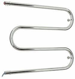 Электрический полотенцесушитель М-образный 500х600 (64 Вт) Стилье, 00503-5060 цвет: без покрытия Электрический полотенцесушитель М-образный 500х600 (64 Вт) Стилье, 00503-5060 цвет: без покрытия