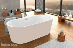 Ванна MILO BATHTUB-FS 174X75 SAND&WHITE Kolpa-San арт. 592450