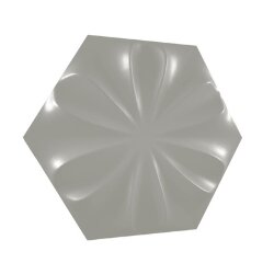 Декор Плитка FIORE ASH GREY MATT 21.5x25 см WOW  арт. 91769