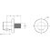 Шланговое подключение Modulo хром  Jacob Delafon арт. E8465-CP