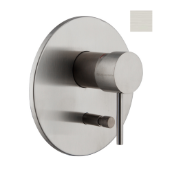 Смеситель Carlo Frattini Spillo Steel для душа встроенный, с переключателем на 2 источника, арт. F3079X2INOX Смеситель Carlo Frattini Spillo Steel для душа встроенный, с переключателем на 2 источника, арт. F3079X2INOX