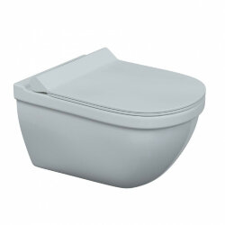 Унитаз подвесной 56 см, сиденье дюропласт slim so, микролифт, быстросьем Key Berges арт. 082120