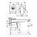 Смеситель для раковины, 71256000 Fine Hansgrohe, цвет: хром