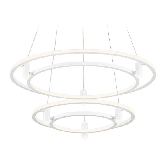 Подвесной светодиодный светильник Comfort Line хай-тек FL5542, Ambrella light цвет: белый