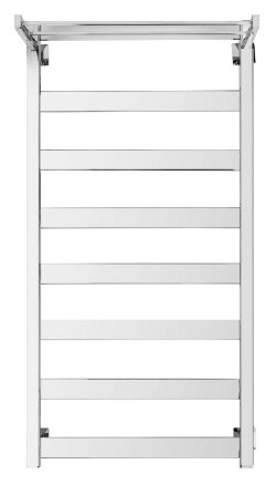 Полотенцесушитель электрический, хром, Secado 120x40, Комано 1 СП - 4603759400600