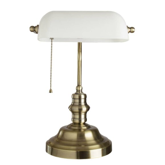 Настольная лампа, вид ретро Banker Arte Lamp цвет:  бронза - A2493LT-1AB