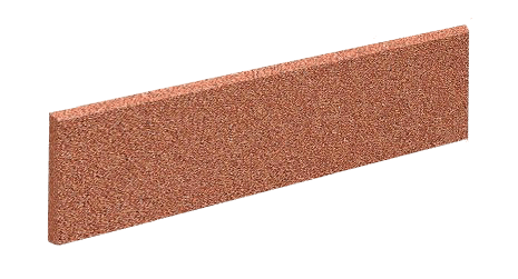 Плинтус Basic Rame Batt Nat 7,2x30/ Бейсик Медь Italon  арт. 620130000029