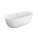 BelBagno Акриловая ванна 170x77, отдельностоящая, овальная, белая, арт. BB706-1700-770