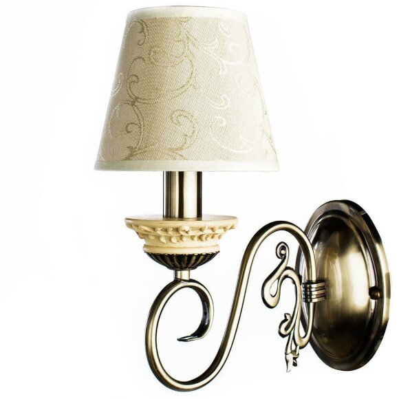 Бра, вид современный Ivory Arte Lamp цвет:  белый - A9070AP-1AB
