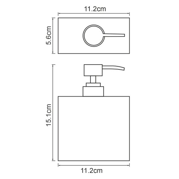 Дозатор для жидкого мыла Abens K-3799 WasserKRAFT цвет: Черный Дозатор для жидкого мыла Abens K-3799 WasserKRAFT цвет: Черный