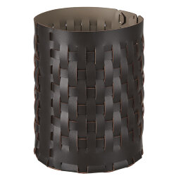 Корзинка Bottega шоколад, 25х25 кожа ADJ - 1525.06