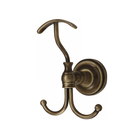 Крючок для полотенца тройной, Migliore Mirella, бронза арт. 17173