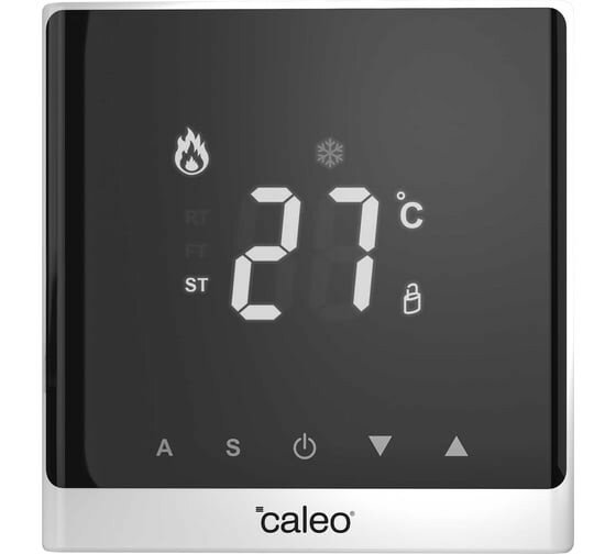 Терморегулятор белый, встраиваемый, цифровой, 3.5 квт, 0К-00000780, Caleo c732