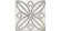 STG\A402\1266H Керамическая вставка 9,8x9,8 Амальфи орнамент коричневый в Москве