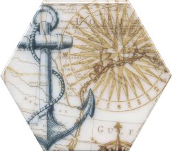 HGD\A332\24020 Керамический декор 20x23,1 Эль Салер глянцевый HGD\A332\24020 Керамический декор 20x23,1 Эль Салер глянцевый