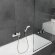 Смеситель для ванны, 71450000 Vernis Hansgrohe, цвет: shape хром