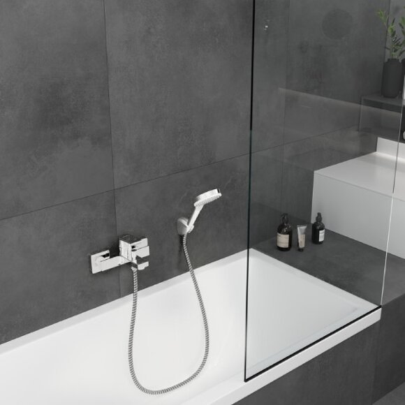 Смеситель для ванны, 71450000 Vernis Hansgrohe, цвет: shape хром Смеситель для ванны, 71450000 Vernis Hansgrohe, цвет: shape хром