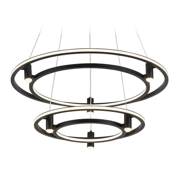 Подвесной светодиодный светильник Comfort Line хай-тек FL5544, Ambrella light цвет: черный