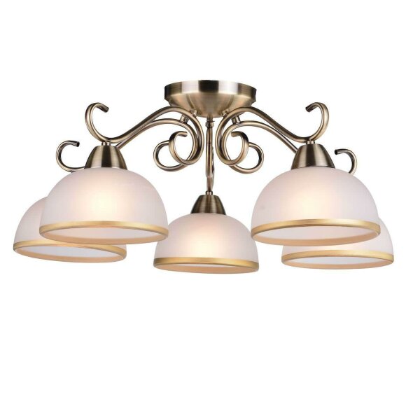 Потолочная люстра, вид модерн Beatrice Arte Lamp цвет:  белый - A1221PL-5AB