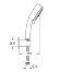 Душевой гарнитур, хром GROHE New Tempesta Cosmopolitan арт. 27850000