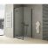 Душевое ограждение L 120x90x200 Reflexa black New Trendy черный арт. EXK-4964
