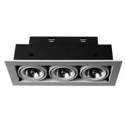 Встраиваемый светильник, вид хай-тек Technika Arte Lamp цвет:  белый - A5930PL-3WH