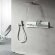 Keuco Панель для ванны и душа с термостатом на 1 потребителя рукоятки слева, Metime_spa, 56161 013001 цвет: белый глянцевый