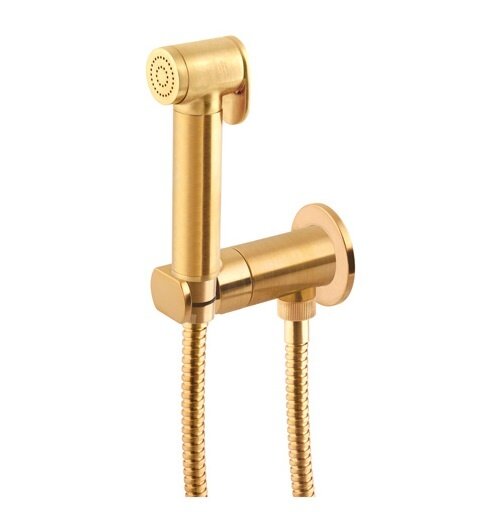 Гигиенический душ Remer Minimal N64WBG, цвет: золото