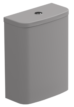 Бачок для напольного унитаза с механизмом смыва GSG Ceramic Design Like, цвет: Fumo Matt, арт. LKCIMBL038 +ACS82