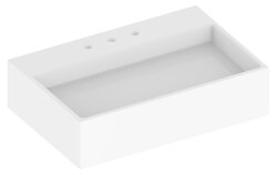 Keuco Раковина подвесная с тремя отверстиями под смеситель, Edition 90, 39060 318003 цвет: белый Keuco Раковина подвесная с тремя отверстиями под смеситель, Edition 90, 39060 318003 цвет: белый