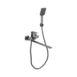 Смеситель для ванны BELZ B613-3, B22613-3 цвет: вороненая сталь