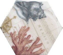 HGD\A333\24020 Керамический декор 20x23,1 Эль Салер глянцевый HGD\A333\24020 Керамический декор 20x23,1 Эль Салер глянцевый