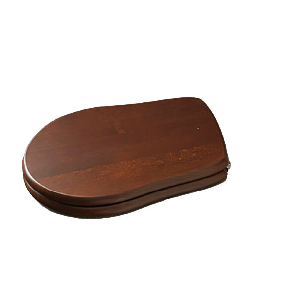 Сиденье для унитаза Kerasan Retro, микролифт 108840 цвет: коричневый