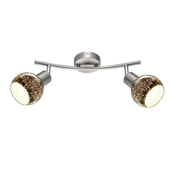 Спот, вид лофт Illusione Arte Lamp цвет:  коричневый - A6125AP-2SS